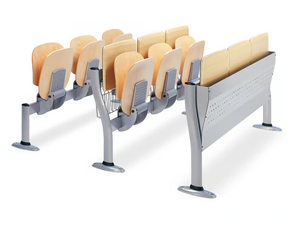 COPERNICO - Wooden bench desk / beam seating _ ESTEL GROUP